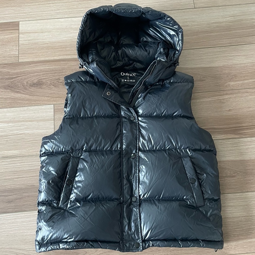 Quince Hooded Puffer Vest